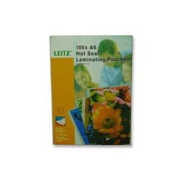 LEITZ EVA A6 2x125mµ Pellicola per plastificatrice 100 pezzi