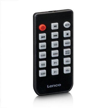 Lenco MC-030BK Set audio da casa 10 W Nero