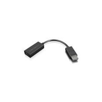 Lenovo 4X90R61023 cavo video 0,225 m DisplayPort HDMI tipo A (Standard) Nero