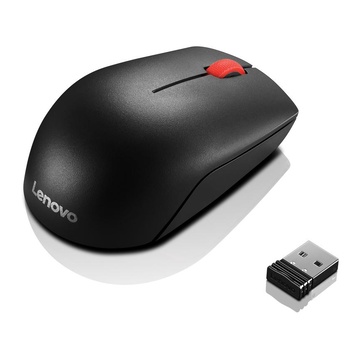 Lenovo L300 Essential Compact Wireless Nero,Rosso