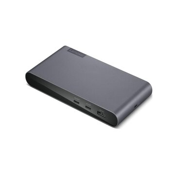 Lenovo replicatore di porte e docking station per notebook 2 x USB 3.2 Gen 2 (3.1 Gen 2) Type-C Grigio