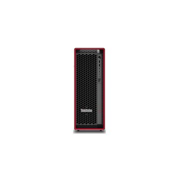 Lenovo ThinkStation P5 w3-2423 Tower Intel® Xeon® W 16 GB DDR5-SDRAM 2,51 TB HDD+SSD Windows 11 Pro for Workstations Stazione di lavoro Nero, Rosso