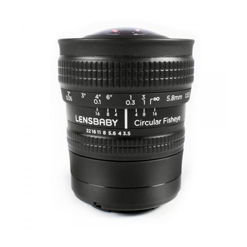 Lensbaby 5.8mm f/3.5 Sony E-Mount