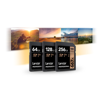 Lexar 128GB Lexar Pro 667x SDHC/SDXC UHS-I