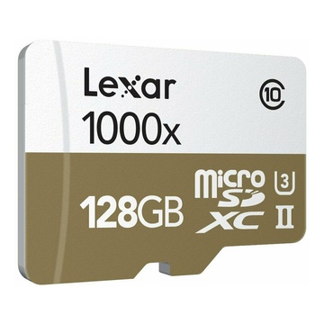 Lexar 128GB microSDXC U3 Classe 10 UHS-II 1000X + Lettore USB