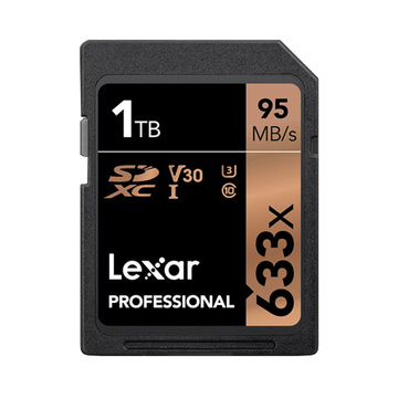 Lexar 1TB 633X Pro SDXC UHS-1 (Class 10) U3