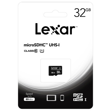 Lexar 32GB microSDHC UHS-I memoria flash Classe 10