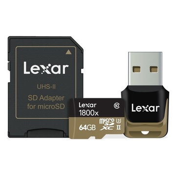 Lexar 64GB microSDXC 1800x