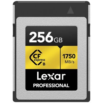 Lexar CFexpress Pro Type-B 256GB Gold Scatola aperta Confezione originale presente