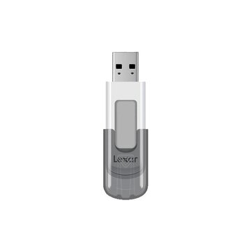 Lexar JumpDrive V100 unità flash USB 64 GB USB tipo A 3.2 Gen 1 (3.1 Gen 1) Grigio, Bianco