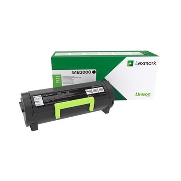 Lexmark 51B2000 cartuccia toner Original Nero