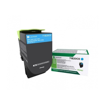 Lexmark 71B20C0 cartuccia toner Original Ciano 1 pezzo(i)