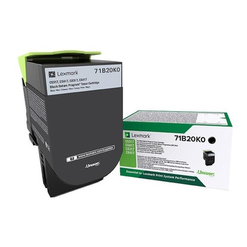 Lexmark 71B20K0 cartuccia toner Original Nero 1 pezzo(i)