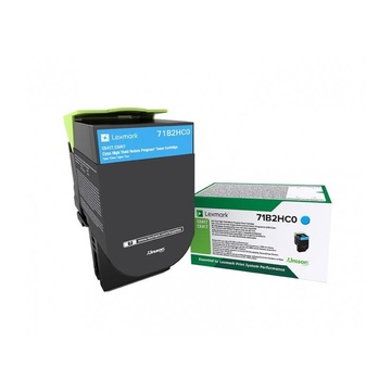 Lexmark 71B2HC0 cartuccia toner Originale Ciano 1 pezzo(i)