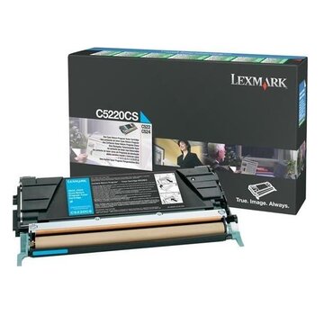 Lexmark C522, C524, C53x Cyan Return Program Toner Cartridge
