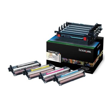 Lexmark C540X74G Cartuccia Toner Originale Nero, Ciano, Magenta, Giallo