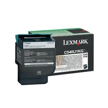 Lexmark C546, X546 Black Extra High Yield Return