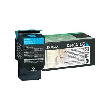 Lexmark C54x, X54x Cyan Return Programme Toner Cartridge (1K)