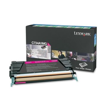 Lexmark C734A1MG cartuccia toner e laser Magenta