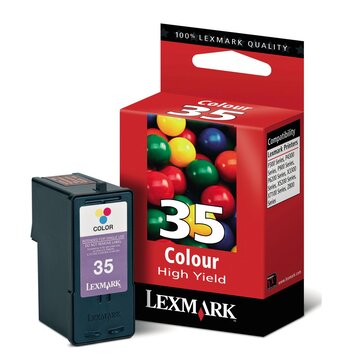 Lexmark Patrone 18C0035E Nr.35 Colori