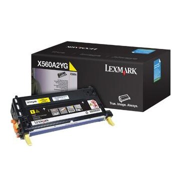 Lexmark X560A2YG Cartuccia Toner 1 pz Originale Giallo