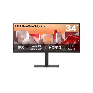 34ba75qe-b monitor pc 86,4 cm (34