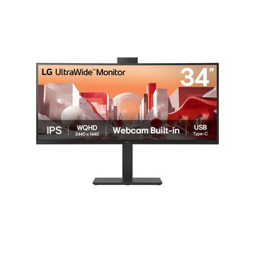 34ba85qe-b monitor pc 86,4 cm (34