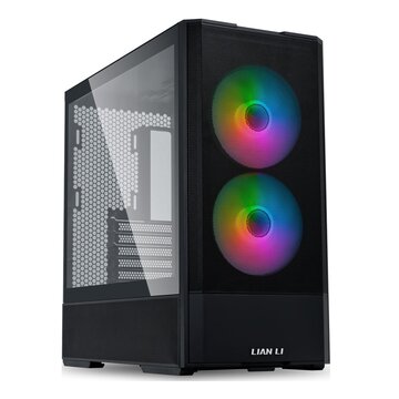 Lancool 207 midi-tower atx vetro temperato nero