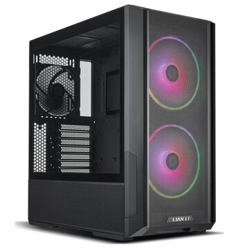 Lian Li LANCOOL 216 RGB Midi Tower Trasparente, Nero