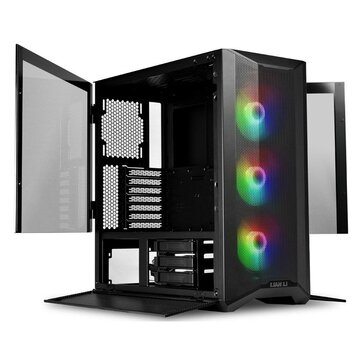 Lian Li LANCOOL II MESH RGB Midi Tower Nero, Trasparente