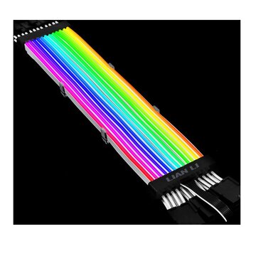 Lian Li Strimer Plus cavo di alimentazione VGA PCIe RGB triplo a 8 pin + telecomando