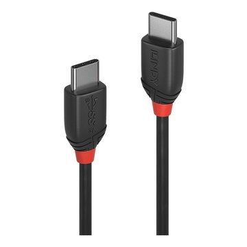 LINDY 36907 cavo USB 1,5 m 3.2 Gen 1 (3.1 Gen 1) USB C Nero