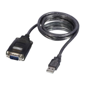 Adattatore cavo usb 2.0/seriale rs232 con com port retention, 1,1mt