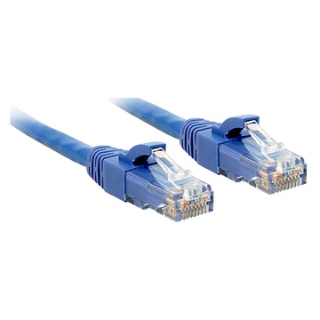 LINDY Cat.6 U/UTP 0.5m 0.5m Cat6 U/UTP (UTP) Blu cavo di rete