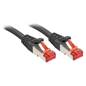 LINDY RJ-45 Cat6 S/FTP 0.5 m cavo di rete 0,5 m S/FTP (S-STP) Nero