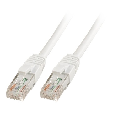 LINDY Rj45/Rj45 Cat6 0.5m cavo di rete 0,5 m U/UTP (UTP) Bianco