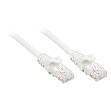 LINDY Rj45/Rj45 Cat6 2m cavo di rete Bianco U/UTP (UTP)