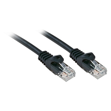 LINDY Rj45/Rj45 Cat6 2m cavo di rete U/UTP (UTP) Nero