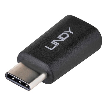 LINDY USB-C/Micro-B Nero