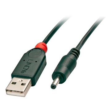 LINDY USB - DC, 1.5m USB 2.0 Nero