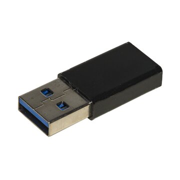 Link Accessori LKADAT114 adattatore per inversione del genere dei cavi USB 3.0 Type A USB 3.0 Type C Nero - BULK