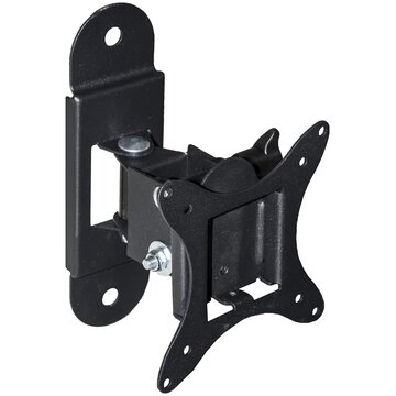 Staffa tv/monitor 13/37 vesa bk max25kg/100*100/rota90/incli15