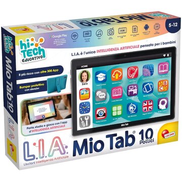 Tablet lisciani 114221 hi tech mio tab l.i.a. black e blue mio tab l.i.a.