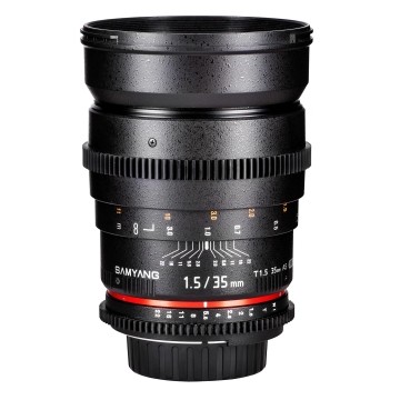 LK Samyang 35mm t/1.5 VDSLR AS UMC Nikon [Usato]