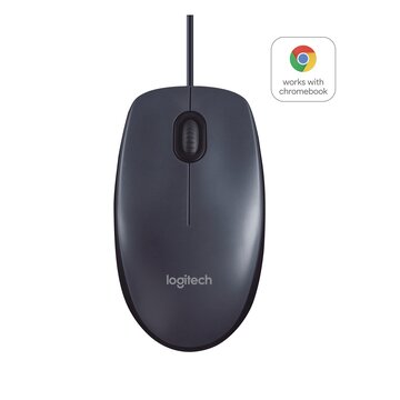 B100 mouse ufficio ambidestro usb tipo a ottico 800 dpi