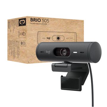 Logitech Brio 505 webcam 4 MP 1920 x 1080 Pixel USB Nero