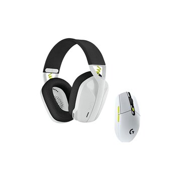 Logitech Bundle Cuffie G435 SE + Mouse Gaming G305 SE G Series Wireless Combo Special Edition White