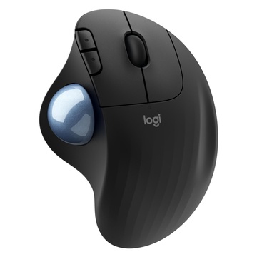 Logitech Ergo M575 Mano destra Wireless a RF + Bluetooth 2000 DPI Nero