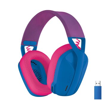 Logitech G G435 LightSpeed Cuffie Gaming Wireless Bluetooth Cuffie Over-Ear Blu