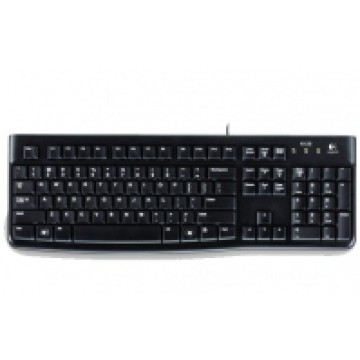 Logitech K120 USB Nero US Layout